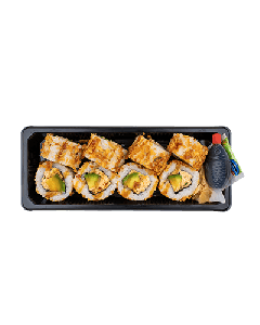 Lachs Avocado Crunchy, gekocht